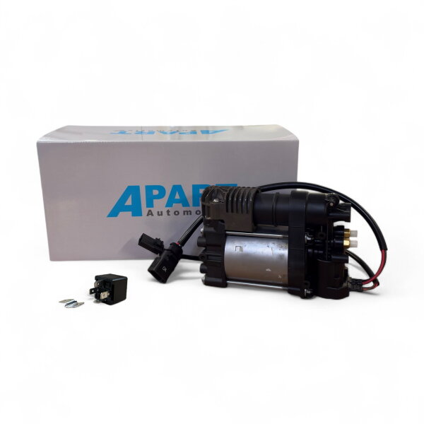7P0698007D Compressor Continental completely overhauled VW Touareg II 7P5 / 7P6 Air suspension with relay