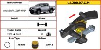 Dunlop Auxiliary Air Suspension Mitsubishi L200 4WD