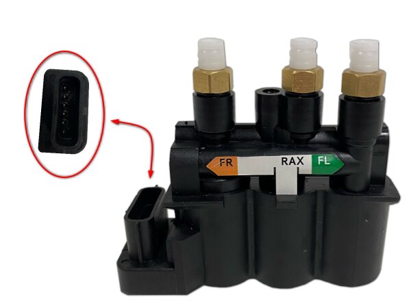LR070245 - Apart Automotive Blocchetto valvole per Range Rover Sport L494 Alimentazione dellaria