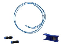 Hose kit with connector and air line cutter 4mm for leaks...
