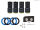 Dunlop AL-KO sospensione ad aria ausiliaria asse tandem Citroën Jumper/Relay anni 2002-2007 (L.AL.02.T)