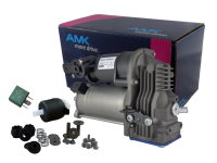 Komplett Kit OEM AMK A1901-1 Kompressor inkl. Relais Filter Lagersatz Mercedes Benz GL GLS X166 Airmatic 1663200104 OE A1531