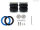 Sospensioni pneumatiche aggiuntive Dunlop Nissan King Cab D21/D22 4WD (L.KI.C4.C.M)