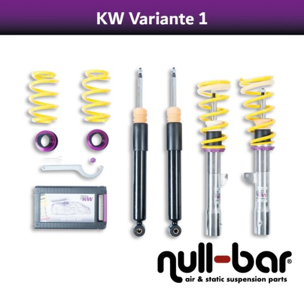 KW coilover suspension variant 1 - BMW 1 (F21) 114 d