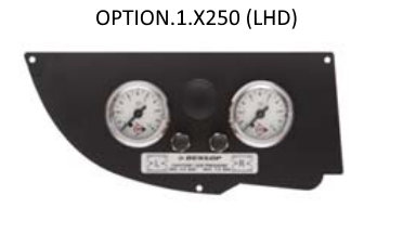OPTION.1.X250 (conduite à gauche)